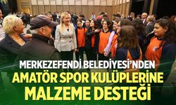 Merkezefendi Belediyesi’nden Amatör Spor Kulüplerine Malzeme Desteği
