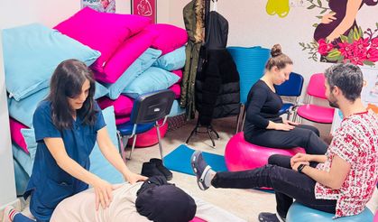 Anne adaylarına pilates eğitimi verildi