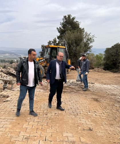 Başkan Orpak, Çalışmaları Yerinde İnceledi