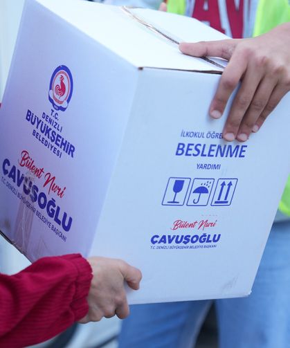 Beslenme yardımı binlerce öğrenciye ulaştı