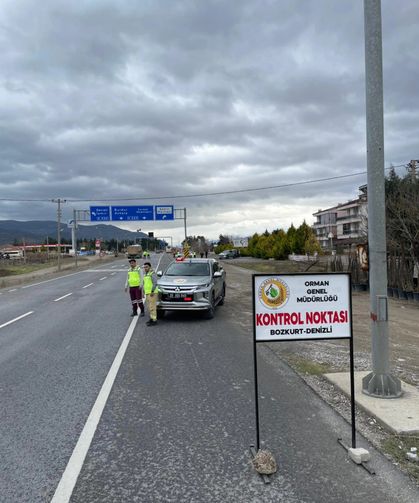 Orman ürünleri nakliyesine denetim