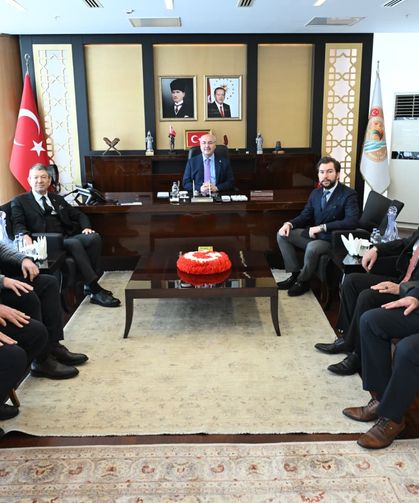 OSB Yönetiminden Vali Köşger’e Ziyaret