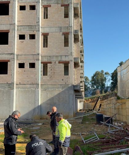 İnşaatta iş kazası! 5'nci kattan düşen işçi...