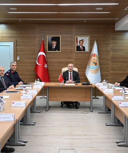 Denizli'de kamu kurumlarının çalışmaları masaya yatırıldı