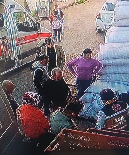 Ölüm, fırın çalışanını çay molasında yakaladı!