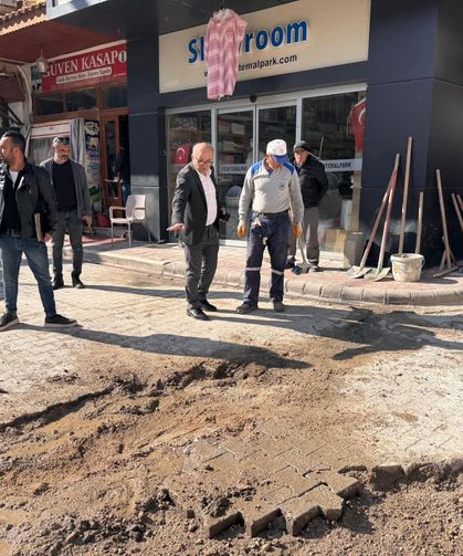 Buldan Belediye Başkanı Mehmet Ali Orpak sahaya çıktı
