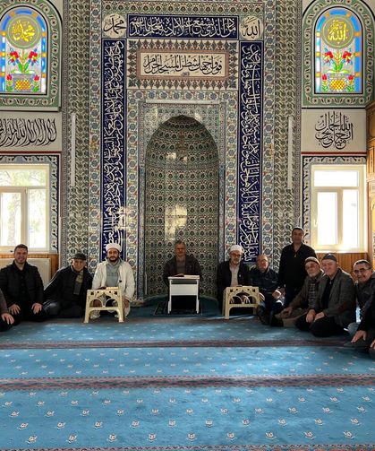 Buldan Akçalar Camisinde mukabele geleneği hatim duasıyla taçlandı