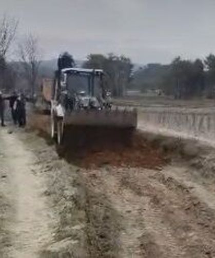 Çameli’de arazi yolları iyileştiriliyor