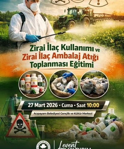 Acıpayam’da üreticilere ilaç kullanımı eğitim verilecek