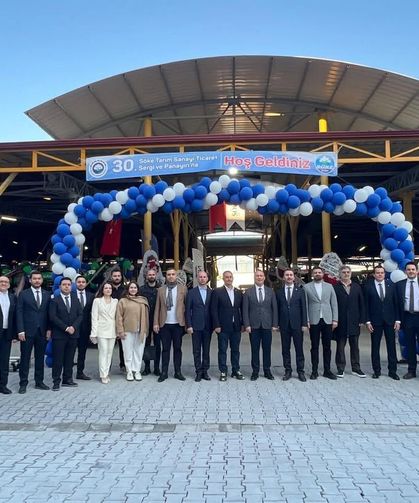 GESİFED Yönetimi tam kadro Söke Panayırı’na katıldı