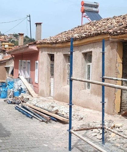 Buldan’da tarihi sokaklara yeni dokunuş