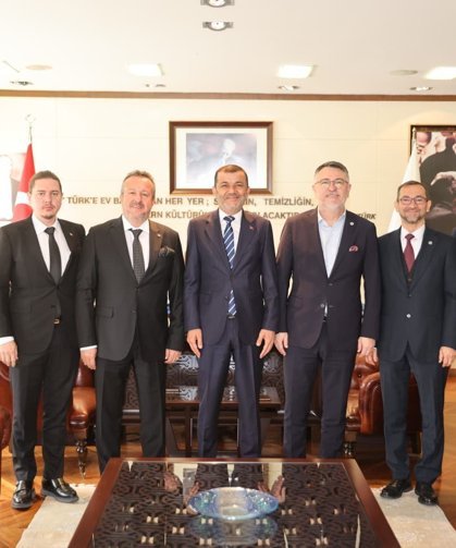 Denizli OSB’den Çavuşoğlu’na ziyaret