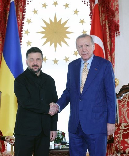 Erdoğan ile Zelenskiy görüşmesi başladı