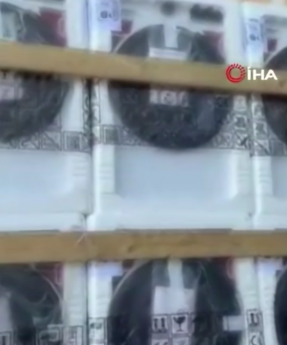 Dev operasyon! Çamaşır makinesine saklamışlar