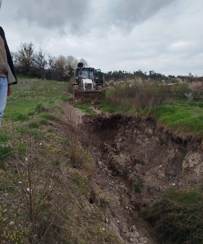 Çameli'de arazi yollarına modern dokunuş