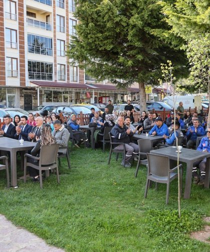 Çameli Belediyesi personeli 1 Mayıs’ta bir araya geldi