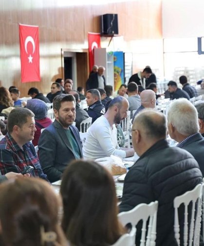 Tavas'ta emeğin bayramı sofrada kutlandı