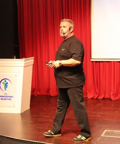 Merkezefendi’de motosiklet ileri sürüş semineri