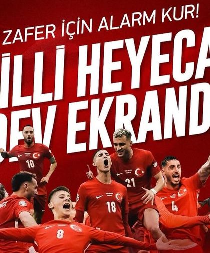 Denizli'de Milli Heyecan Dev Ekranda: Zafer İçin Alarmlar Kuruluyor!