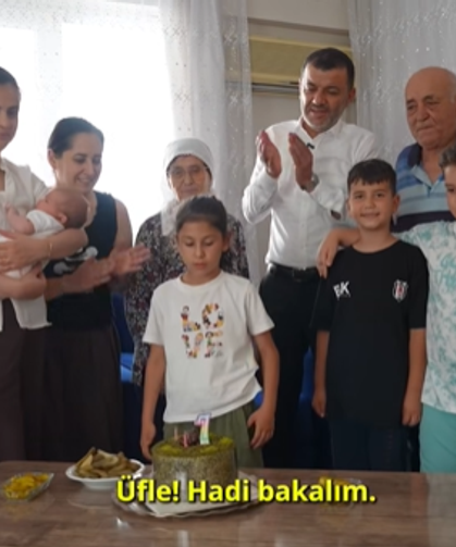 Çavuşoğlu’ndan doğum günü sürprizi