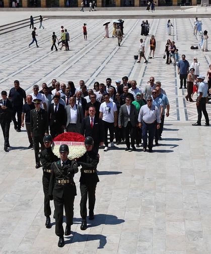Çivril heyeti Anıtkabir’de Ata’nın huzurunda