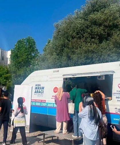 Denizli’de YKS öğrencilerine destek
