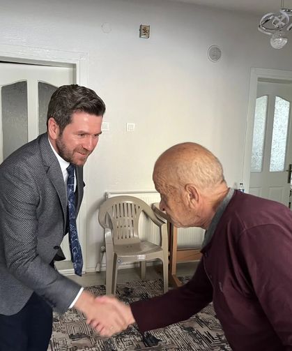 Başkan Tatık’tan, Şehit Halil Taşsöz’ün ailesine anlamlı ziyaret