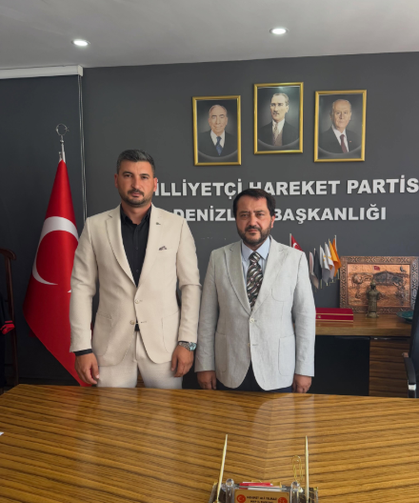 MHP Honaz İlçe Başkanlığına Muhammet Ali Ekin atandı
