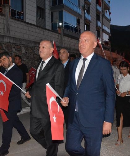 Babadağ 15 Temmuz gecesinde tek yürek oldu