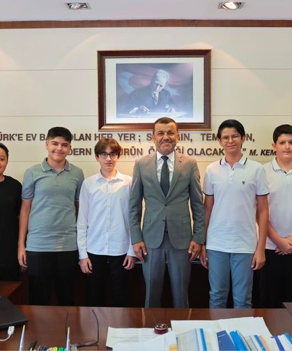Çavuşoğlu LGS şampiyonlarını ağırladı