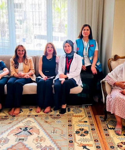 Denizli’de evde sağlık hizmetinden faydalanan hastalar ziyaret edildi