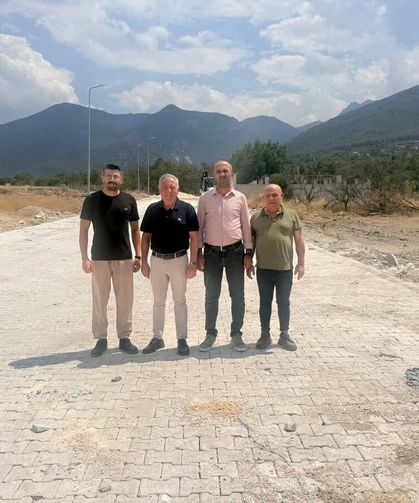 Afşinbey'de Yollar Yenileniyor