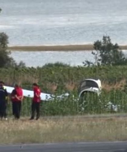 Özel uçuş okuluna ait eğitim uçağı pistten çıktı: Pilot öğrenci yaralandı