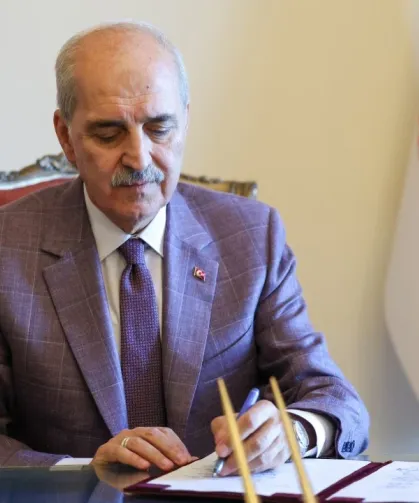 TBMM Başkanı Kurtulmuş, "Terörsüz Türkiye" teklifini imzaladı
