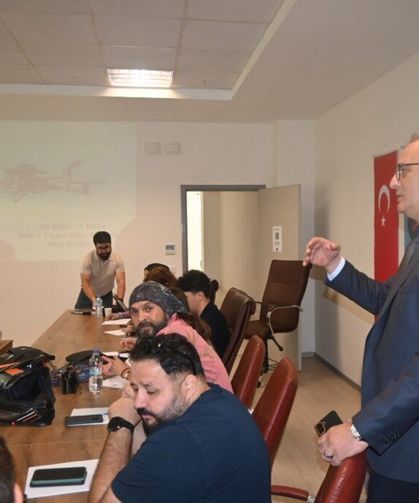 Antalya’da basın mensuplarına İHA eğitimi
