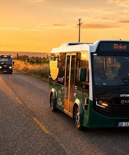 Çivril’de bir ilk! Şehir içi ulaşım başladı