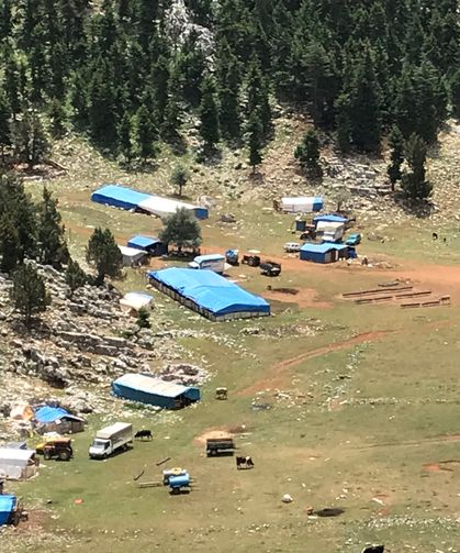 Yörüklerin yaylalarda geleneksel kırkım mesaisi başladı