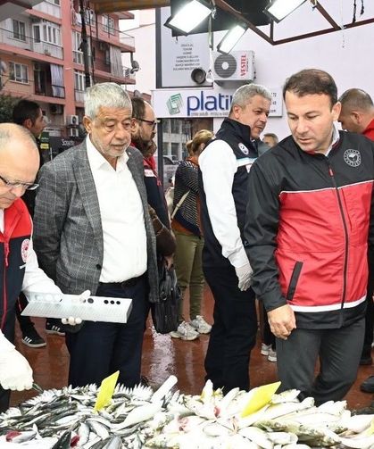 Denizli’de balık satış noktaları denetlendi
