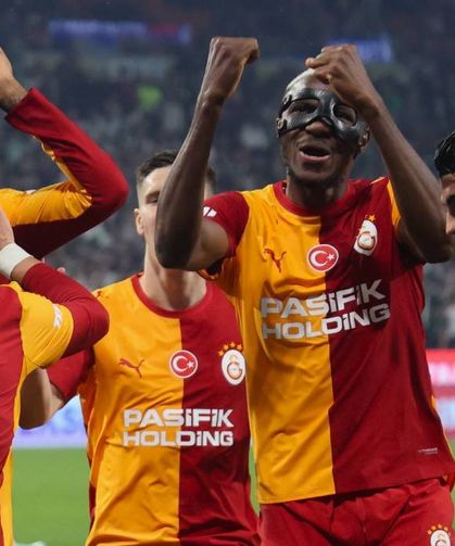 Galatasaray ligde üst üste 4. galibiyetini aldı, puanını 25’e çıkardı