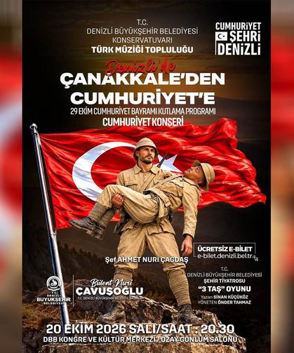 Milli Mücadele ruhunu sahneye taşıyan buluşmaya davetlisiniz!