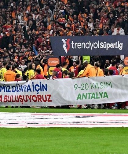 Trendyol Süper Lig’de 9. haftaya COP31 damgası!
