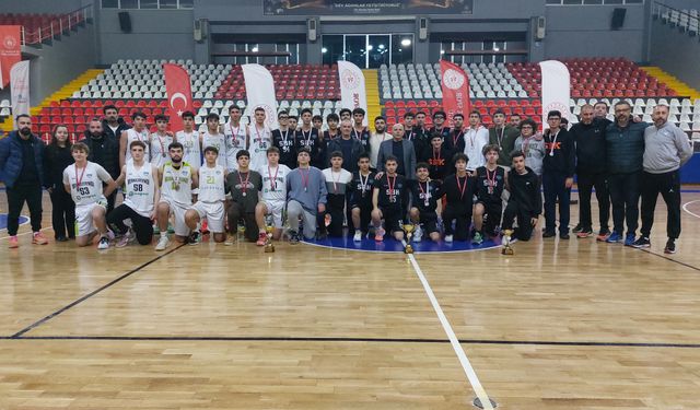 Basketbol U-18 Kulüpler İl Şampiyonası sona erdi