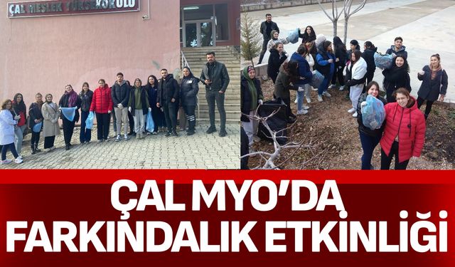 Çal MYO’da Farkındalık Etkinliği