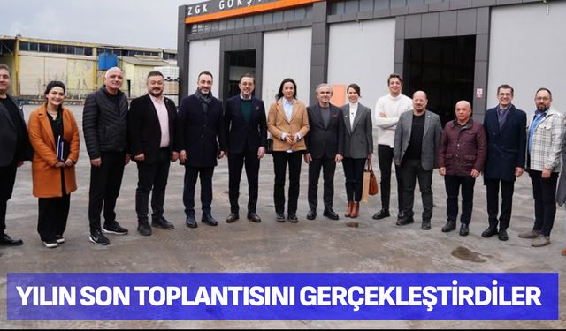 Yılın Son Toplantısını Gerçekleştirdiler