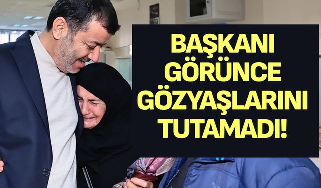 Başkan Çavuşoğlu ile Duygusal An: Vatandaşın Gözyaşları