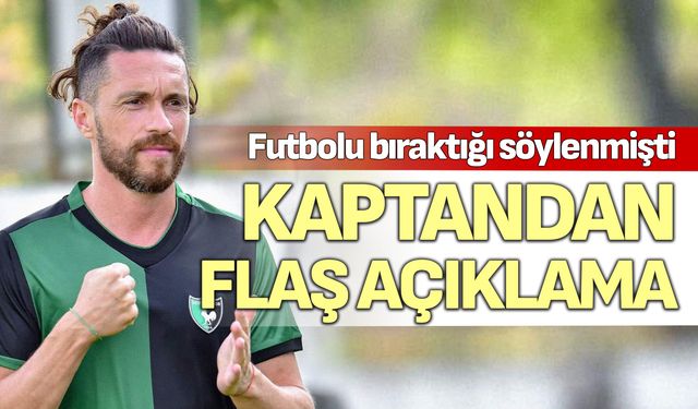 Futbolu bıraktığı söylenmişti… Gökhan Süzen’den flaş açıklama