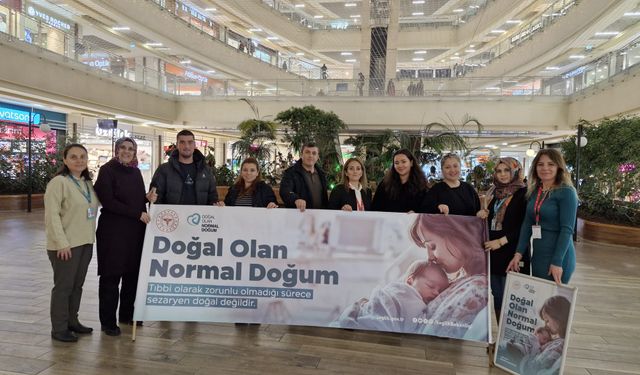 Anne adaylarına normal doğum anlatıldı