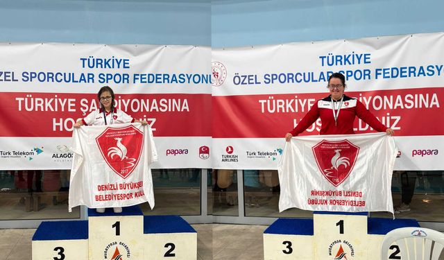 Özel sporcuların başarısı kenti gururlandırdı