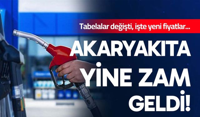İşte yeni zamlı tablo!