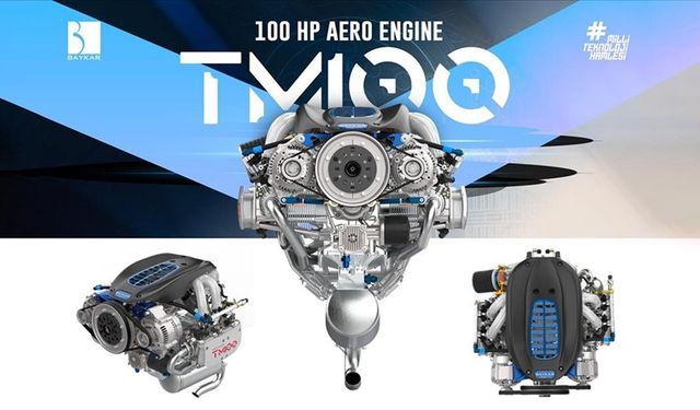Bayraktar TB2'den Baykar üretimi TM100 motoruyla başarılı uçuş